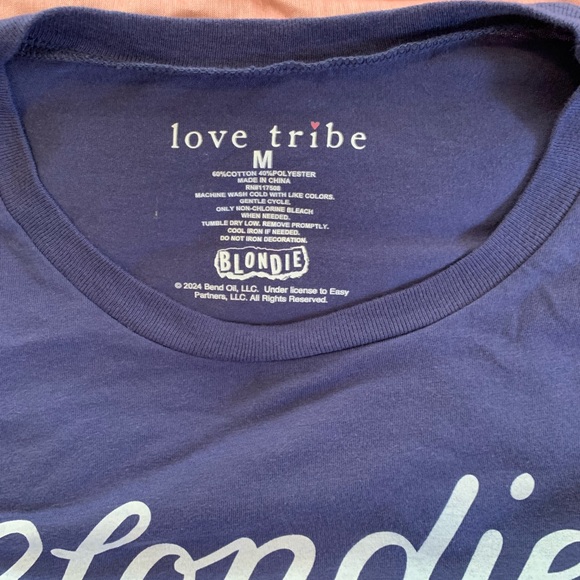 Love Tribe Navy Blondie Tee - Picture 2 of 3